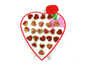 Spanish mom heart pin set