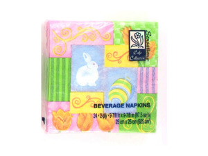 Easter beverage napkins, festive and fun