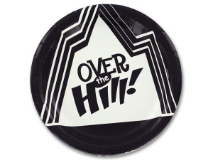 Over the hill dessert plates, pack of 8