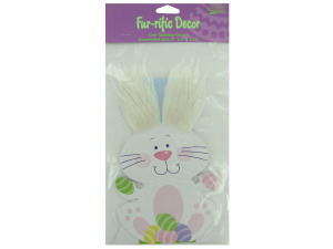 Fur-rific decor, Easter bunny