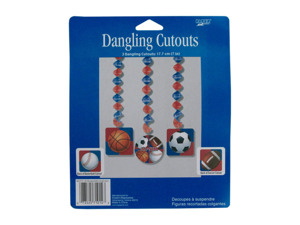 All star party dangling cut-outs
