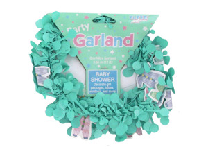 baby clothes wire garland 12 foot