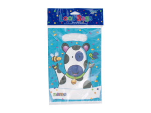 barnyard 8 count loot bags 9.125 x 6.375 inch
