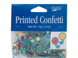 Confetti, 1/2 ounce