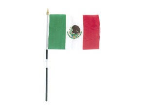 mexico flag 4 x 6 in.