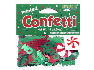 santa swing confetti