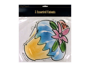 "Sweet Celebration" cutouts, pack of 3