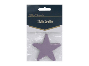 "Tropicana Beach" star table sprinkles, pack of 12