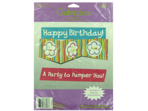 Glamour Galore birthday centerpiece