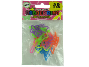 20 pack silly rings assorted shapes