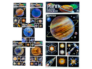 Planetary Laser Stickers