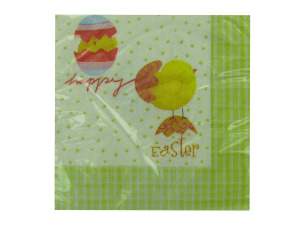 Easter napkins, package of 18
