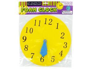 Foam clock