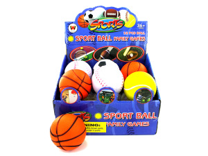Foam sports balls