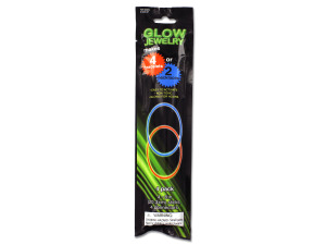 Glow sticks to make bracelets or necklaces
