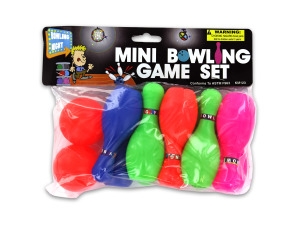 Mini bowling set