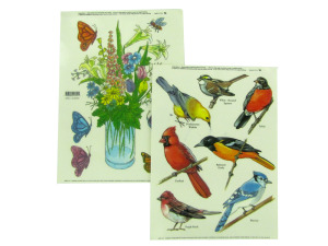 Birds window clings