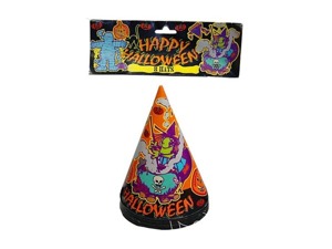 8 pack witch party hats