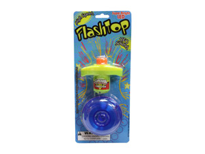 Flashing top with light