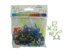 Pirate stretch bands, pack of 24