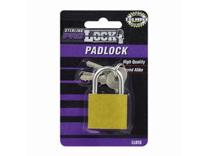 Padlock with keys