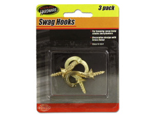 Decorative swag hooks