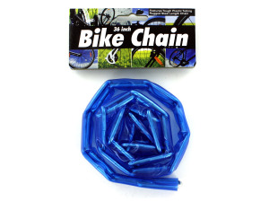 Rubber coated bike chain
