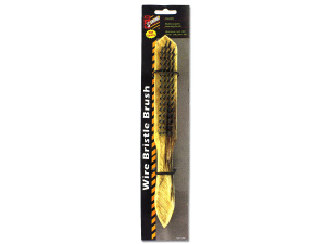 Wire bristle brush