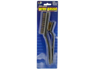 Deluxe wire brush set