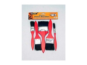 5 Pack deluxe paint brushes