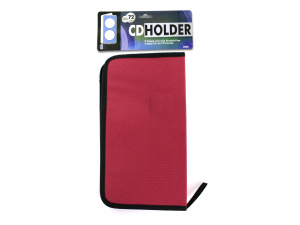 Traveling compact disc holder