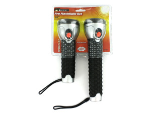 2 Pack professional flashlight set