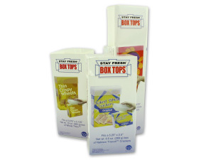 3 piece assorted size stay fresh box tops