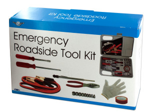 Travel roadside tool kit