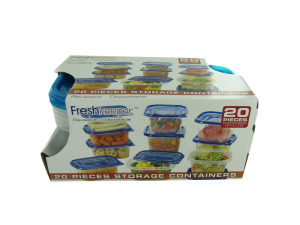 20 piece storage container set