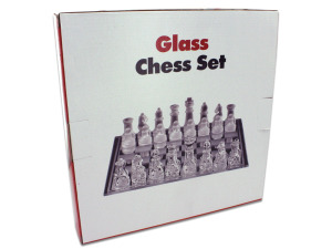 Glass Chess Set