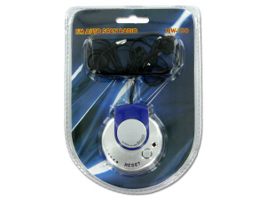 fm auto scan radio with earphones