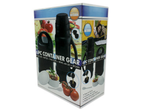 Thermos container set with 6 pieces