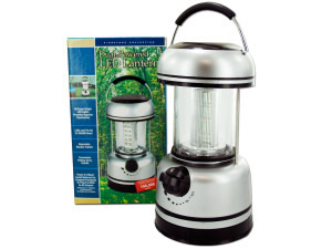Dual-powered LED lantern