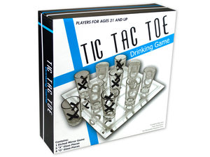 Drinking Tic Tac Toe Game
