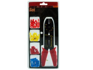 Crimping tool and terminal set