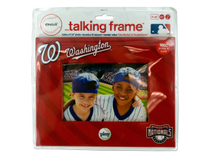 washington nationals 4 x 6 recordable picture frame
