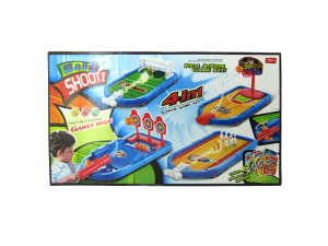 4-in1 pullback shooter game