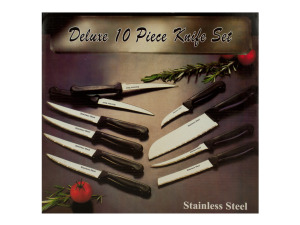 10 piece s/s knife set