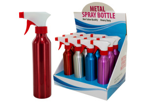 Metal Spray Bottle Counter Top Display