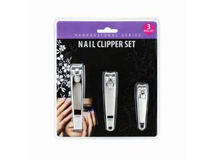 3pc nail clipper set