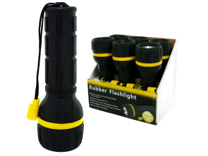 Rubber Flashlight Counter Top Display