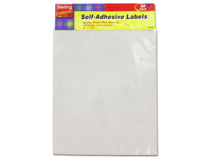 Self-adhesive labels (assorted styles)