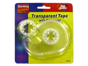 Tape dispenser with extra roll