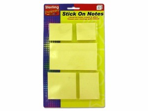 Stick-on notes value pack